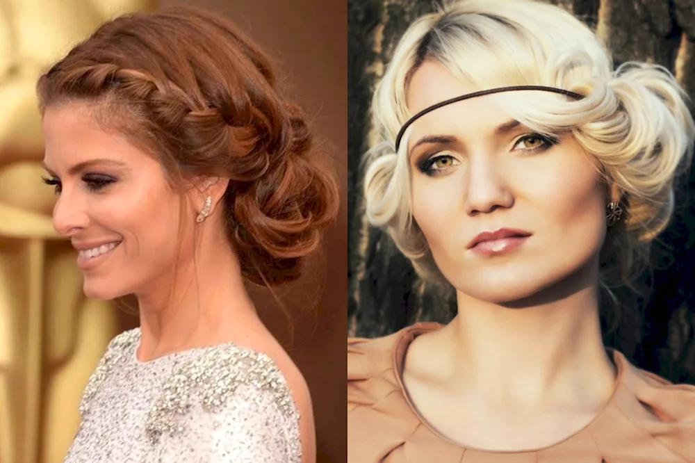 Greek hairstyle