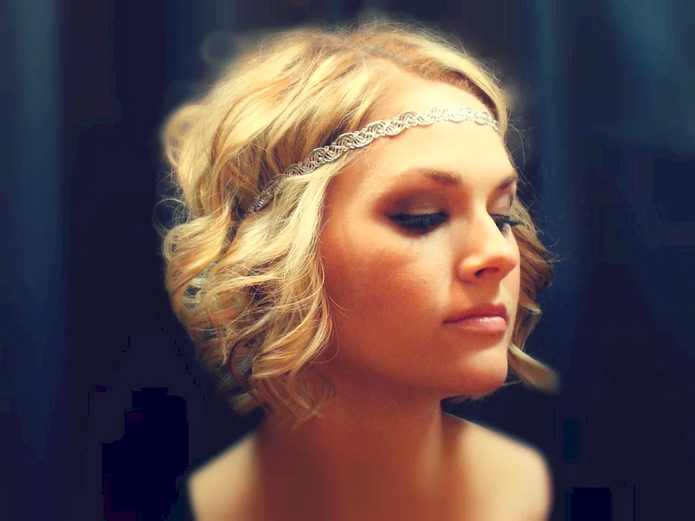Handband for Greek hairstyle