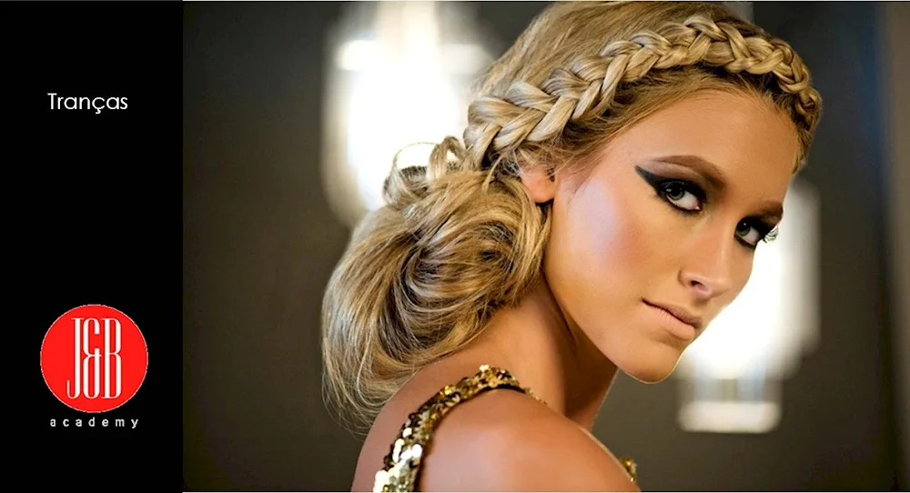 Greek hairstyle