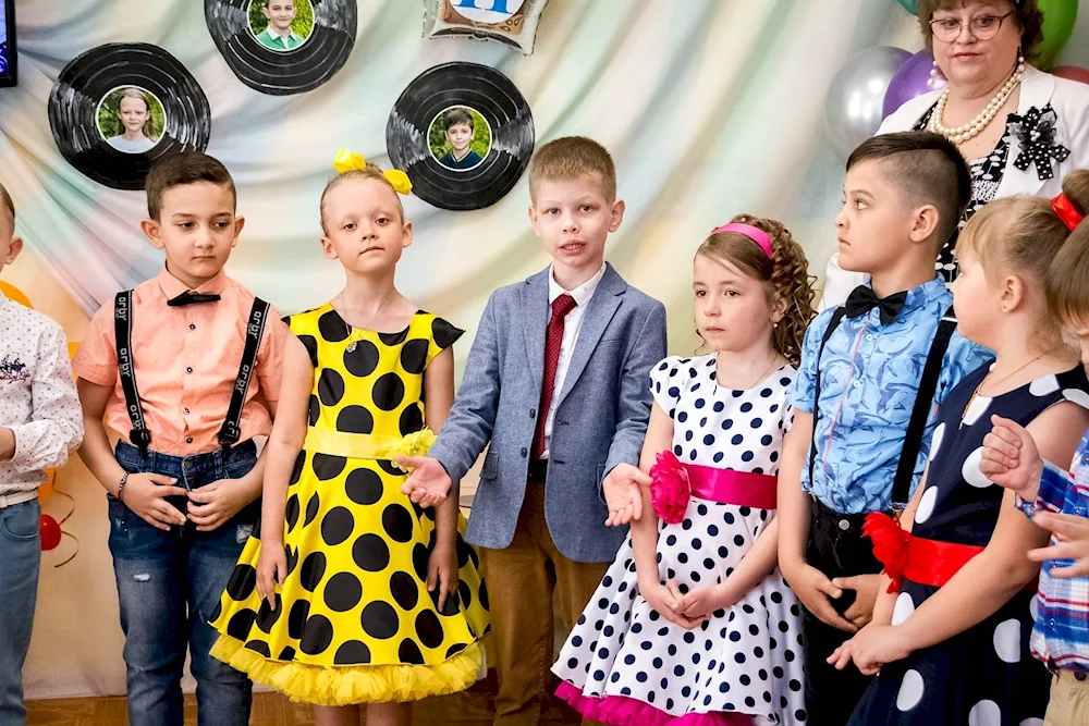 Stilyagi prom in kindergarten