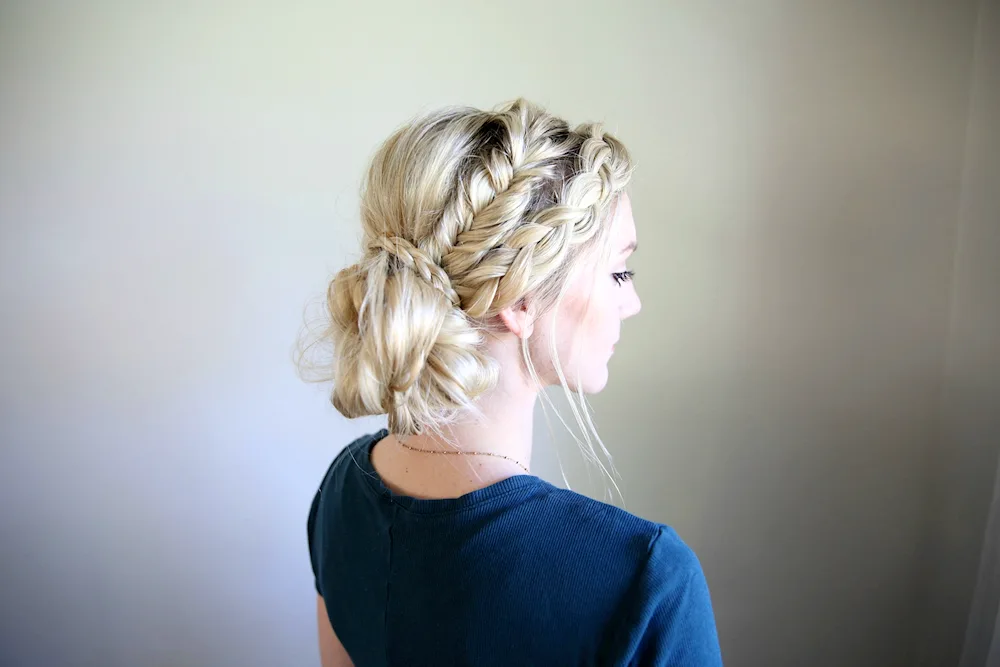 Windy hairstyle