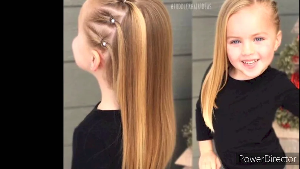 Braided hairstyles with loose hair
