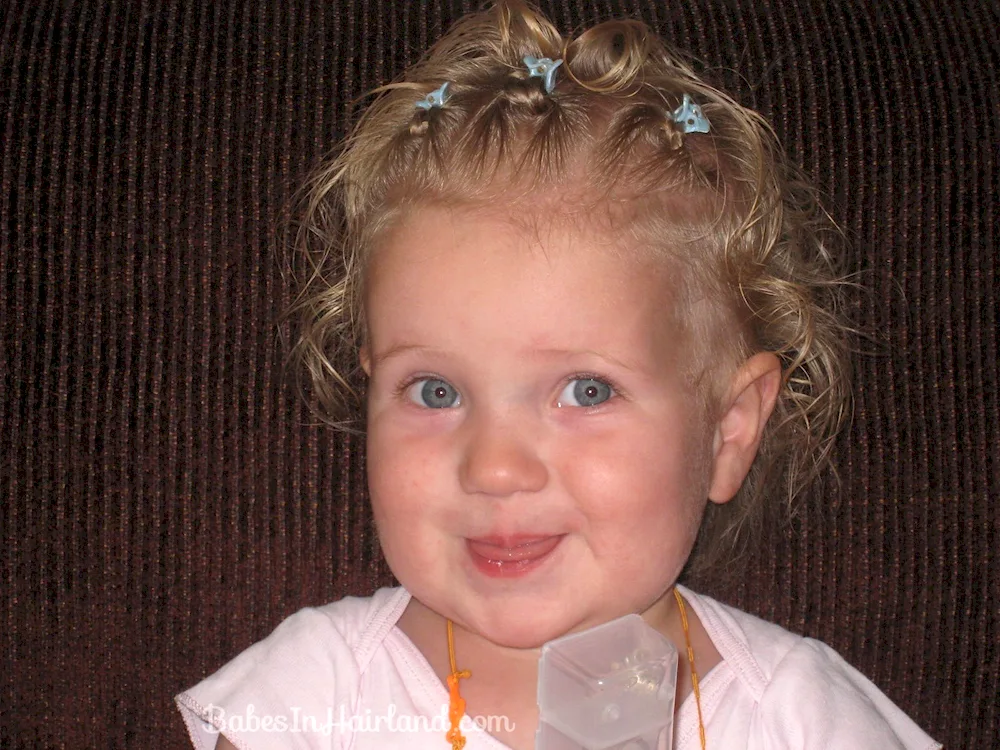 Hairs for girls 2 years old