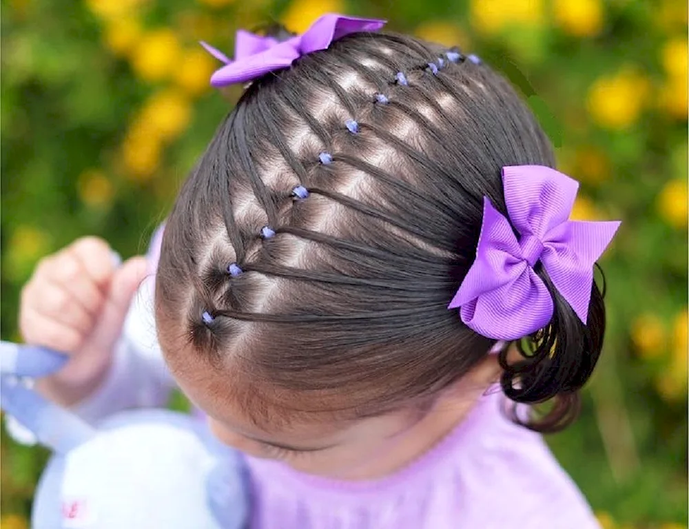 Beautiful braiding for girls