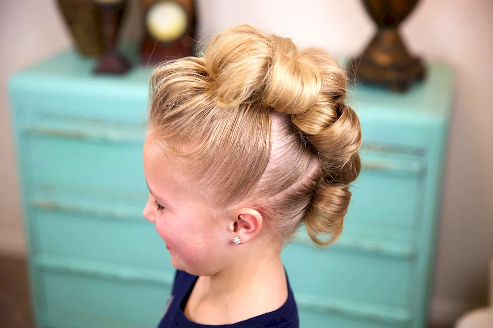 Girl hairstyles for 3 years old