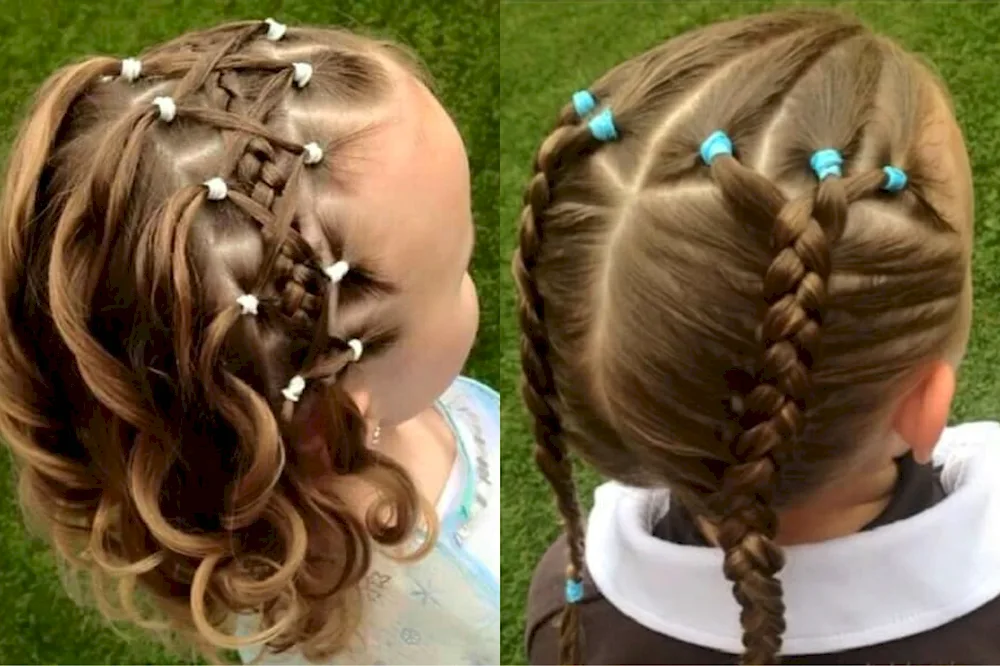 Girl hairstyles with ponytails for girls