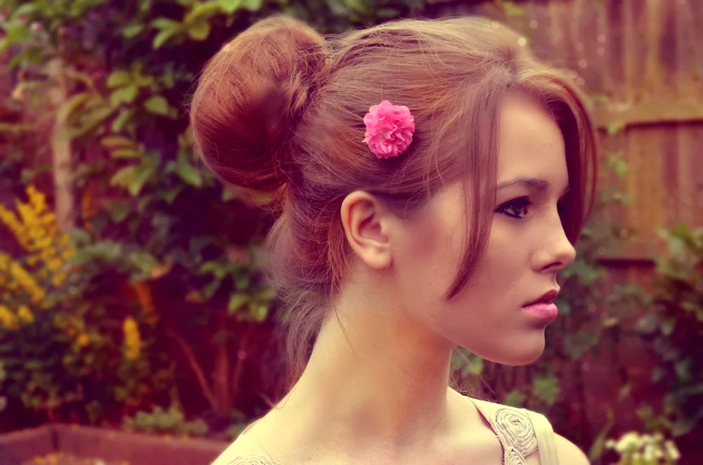 Girl hairstyles with bangs