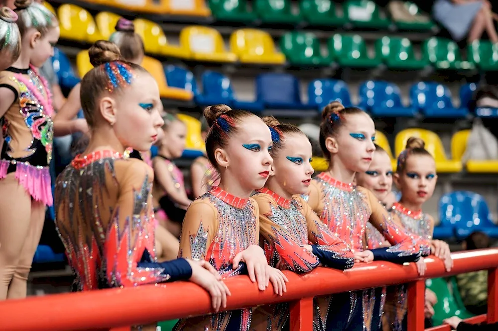 Hairstyles for gymnasts