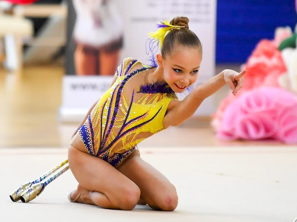 Hairstyles for gymnasts