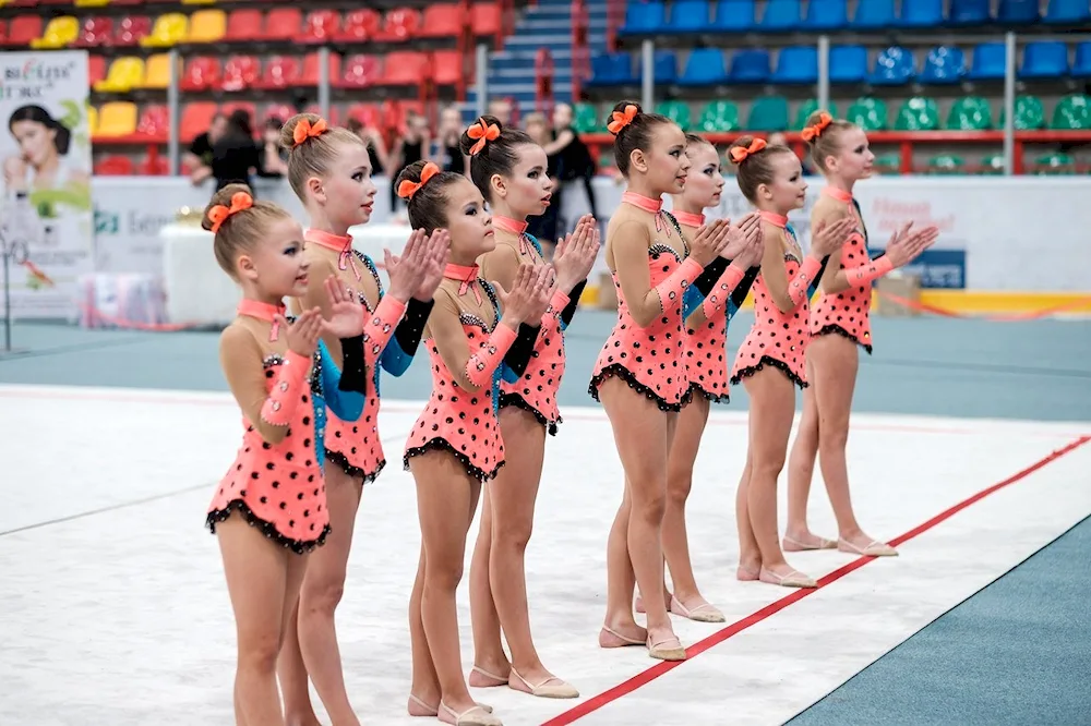 Hair styles for rhythmic gymnastics for the 2023 competition