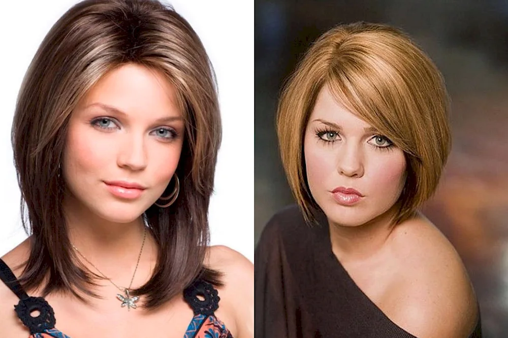 Hairstyles for round face