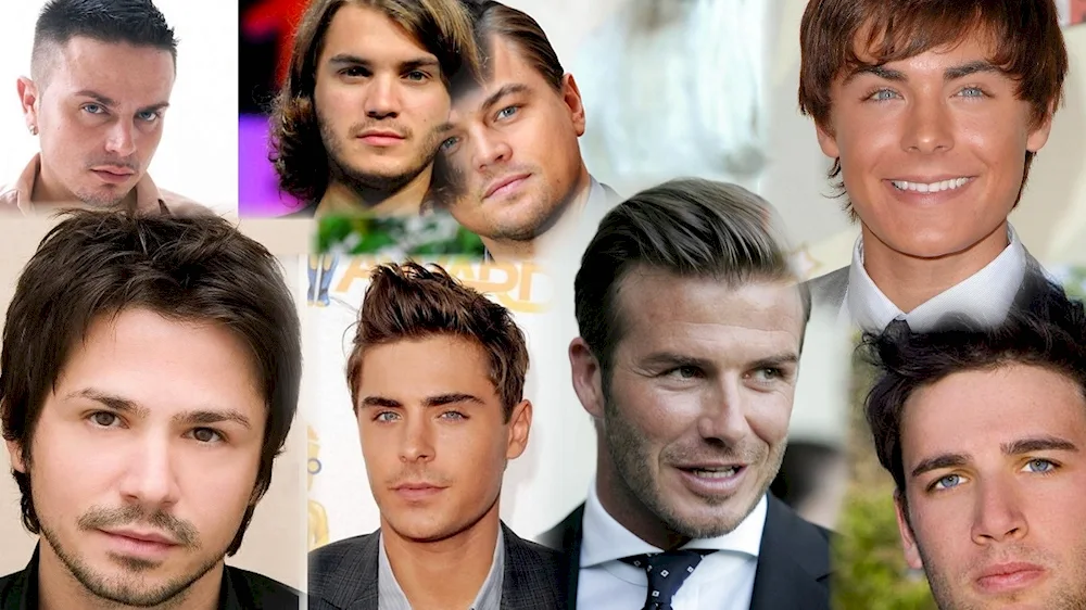 Zac Efron with bangs