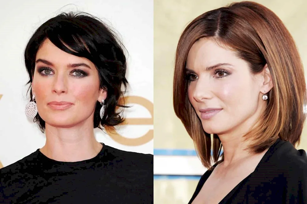 Short haircuts for square face for women