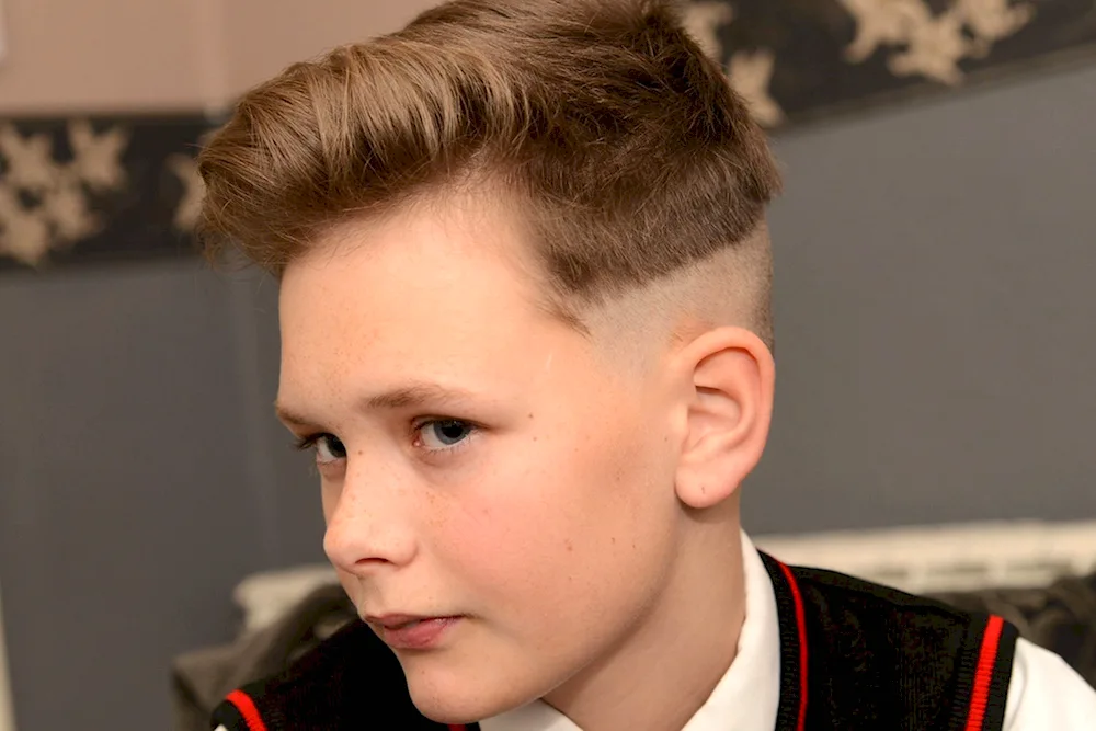 A haircut for boys