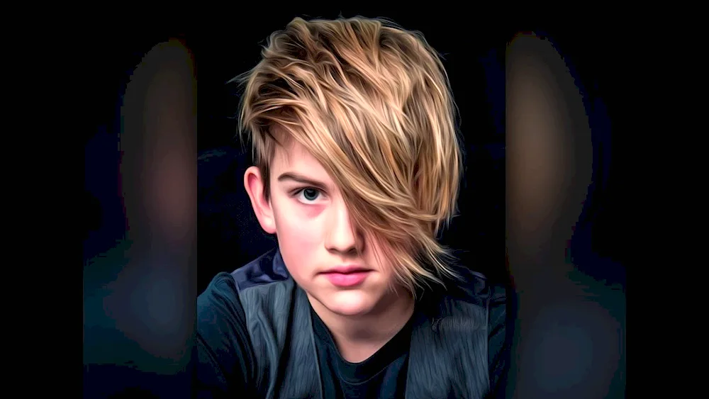 Boy hairstyles trendy 9- 10 years old