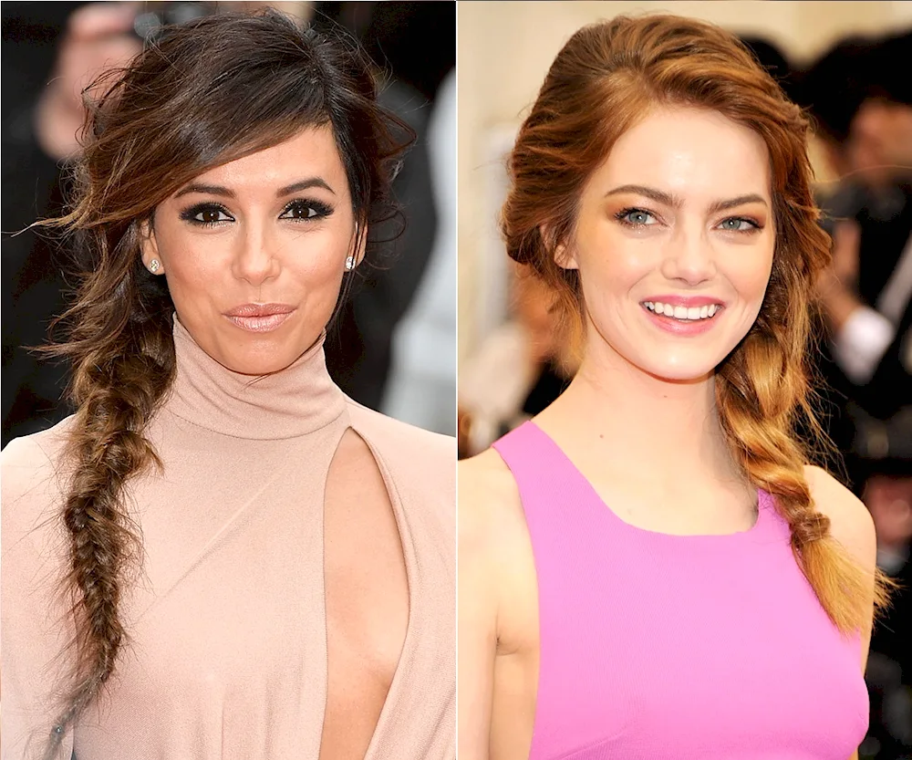 Hollywood wave hairstyle