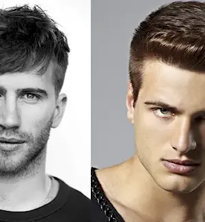 Hairstyles for oblong face for men