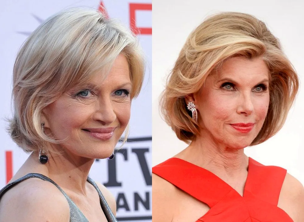 Haircuts for middle-aged women