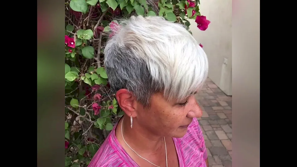 Pixie undercut