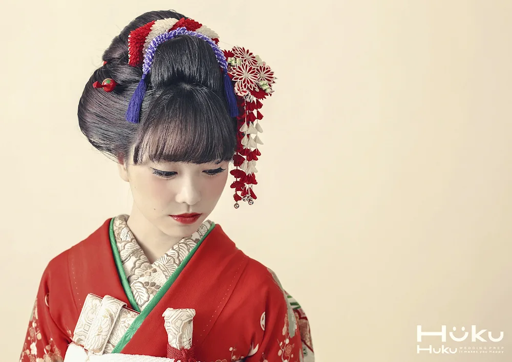 Ancient Japanese Geisha hairstyles