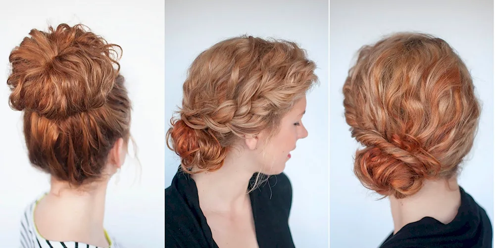 Curly hair hairstyles