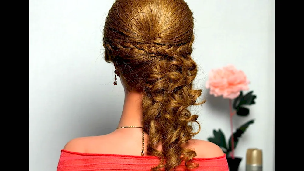 Modern hairstyles with braids