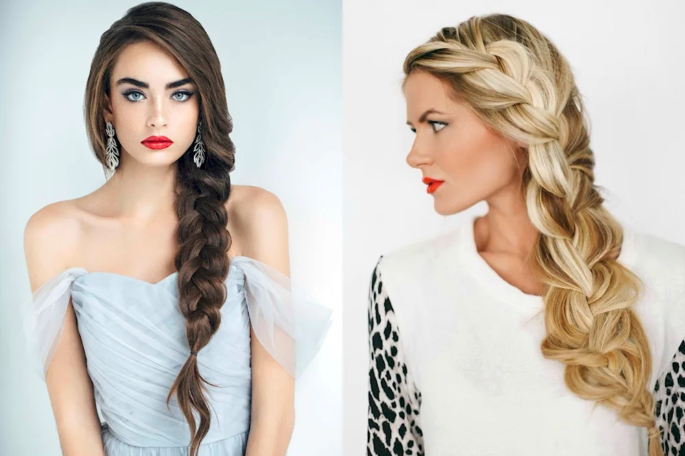 Braid around Sienna Miller's head