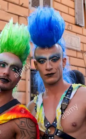 LGBT men's hairstyles
