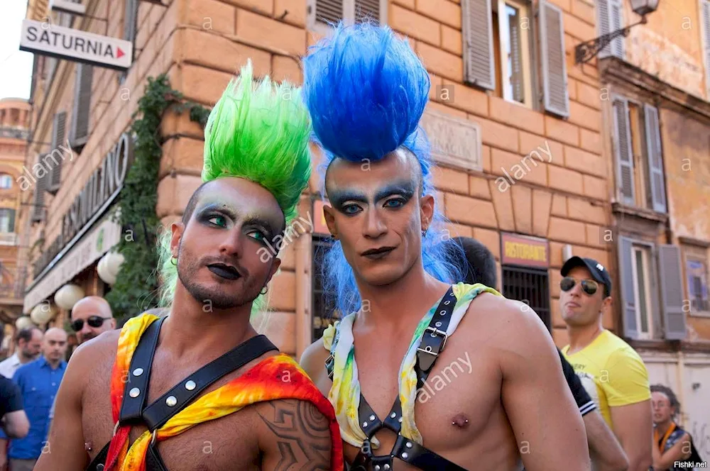 LGBT men's hairstyles