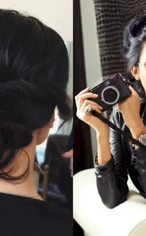 Hairstyles for long black hair