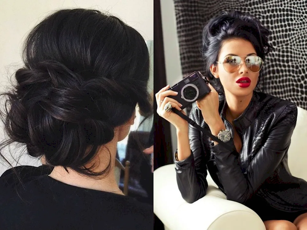 Hair styles for long black hair