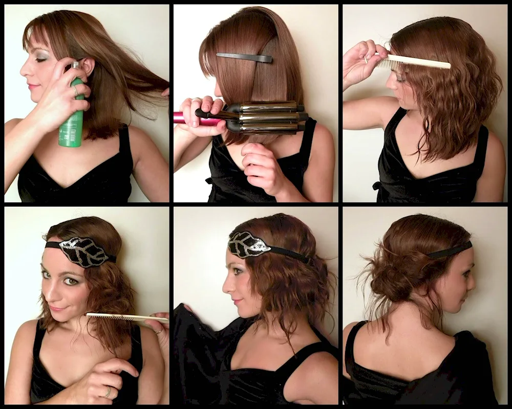 Bob hairstyles step by step