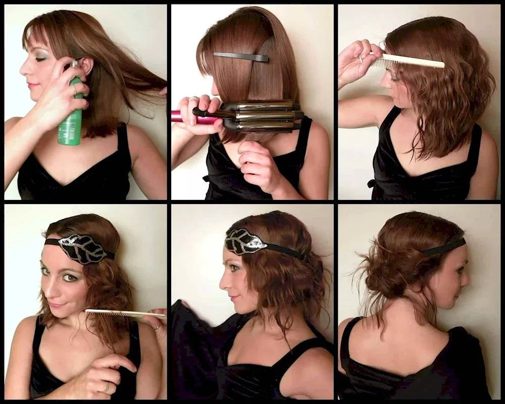 Bob hairstyles step by step