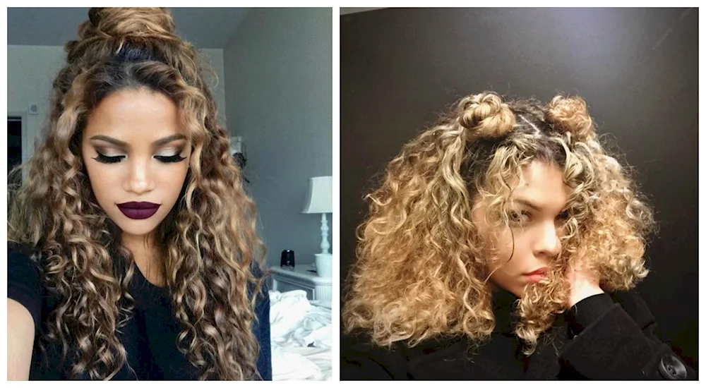 Hair after braids