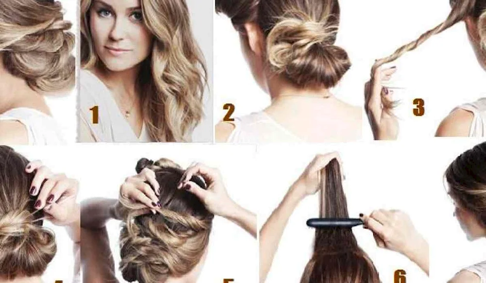 Beautiful and simple hairstyles