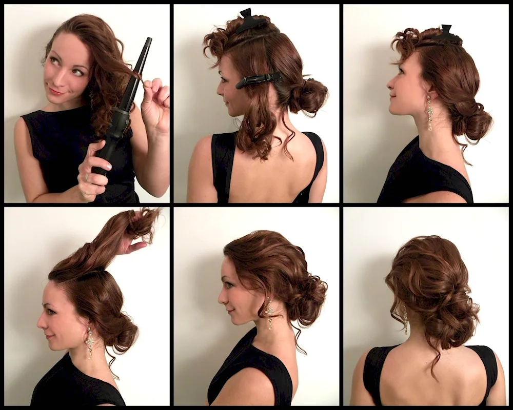 Uncomplicated hairstyles