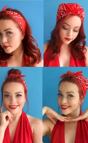 Bandana hairstyles