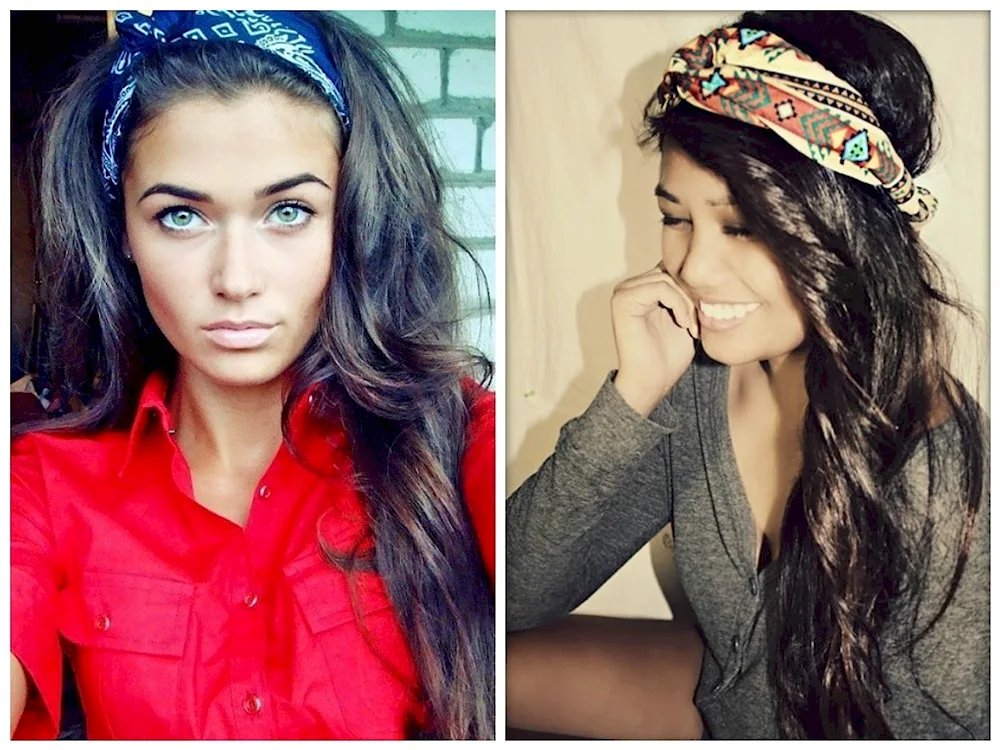 Bandana hairstyles