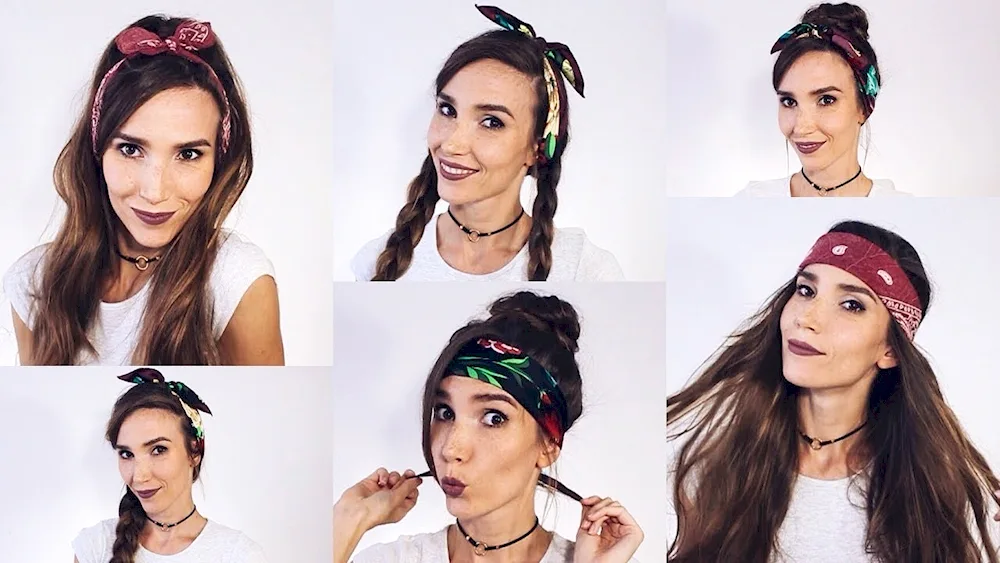 Bandana hairstyles
