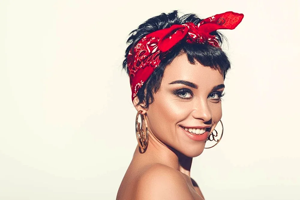 Bandana hairstyles with bandana