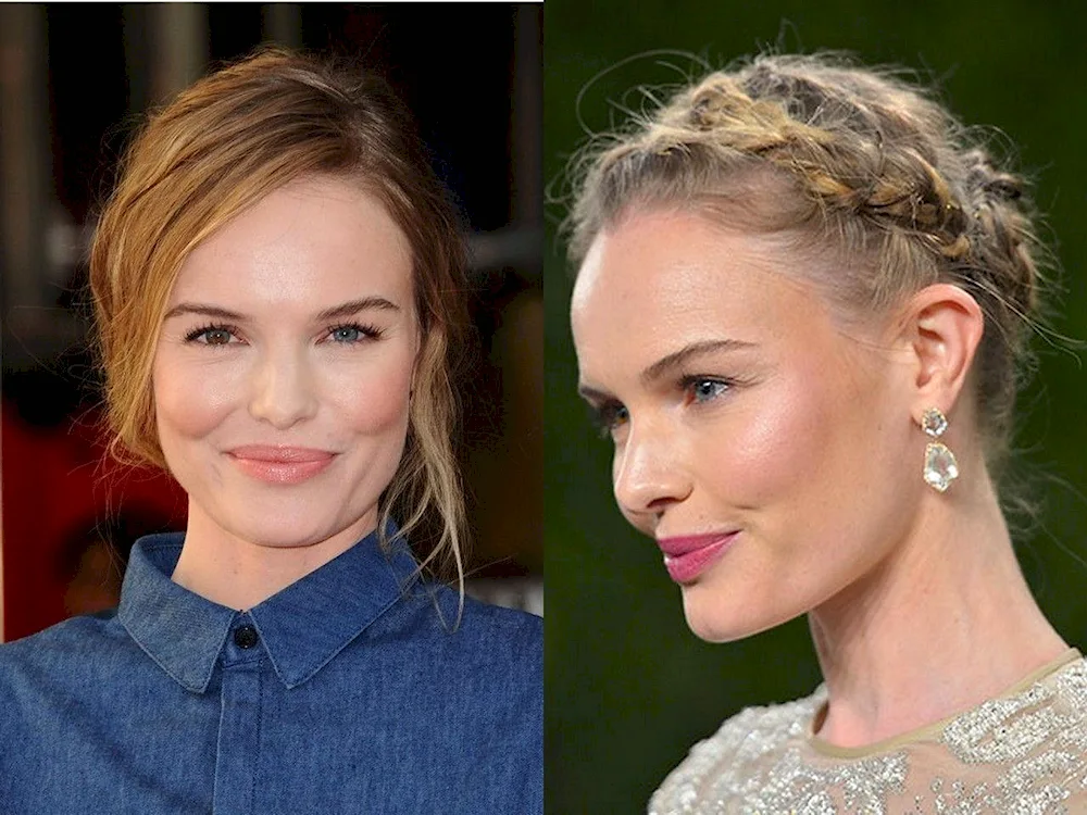 Hairstyles for women with long noses