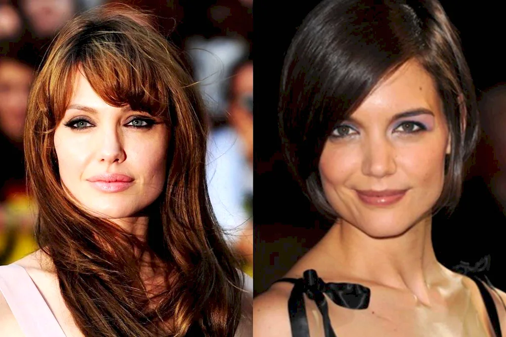 Hairstyles with fringes for a square face