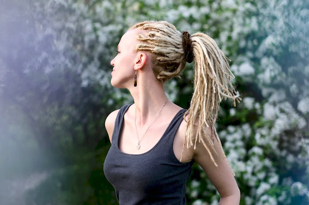 De dreadlock afro braids
