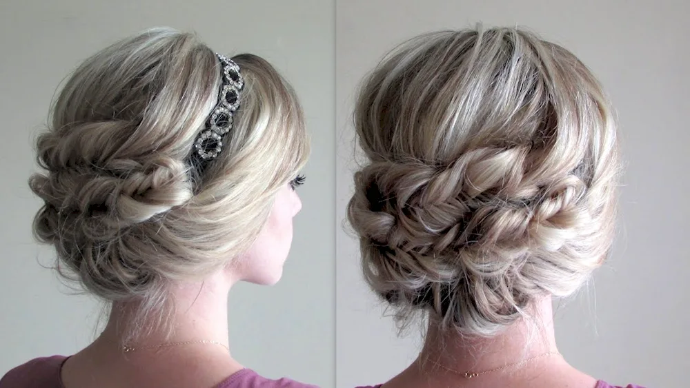 Evening hairstyles