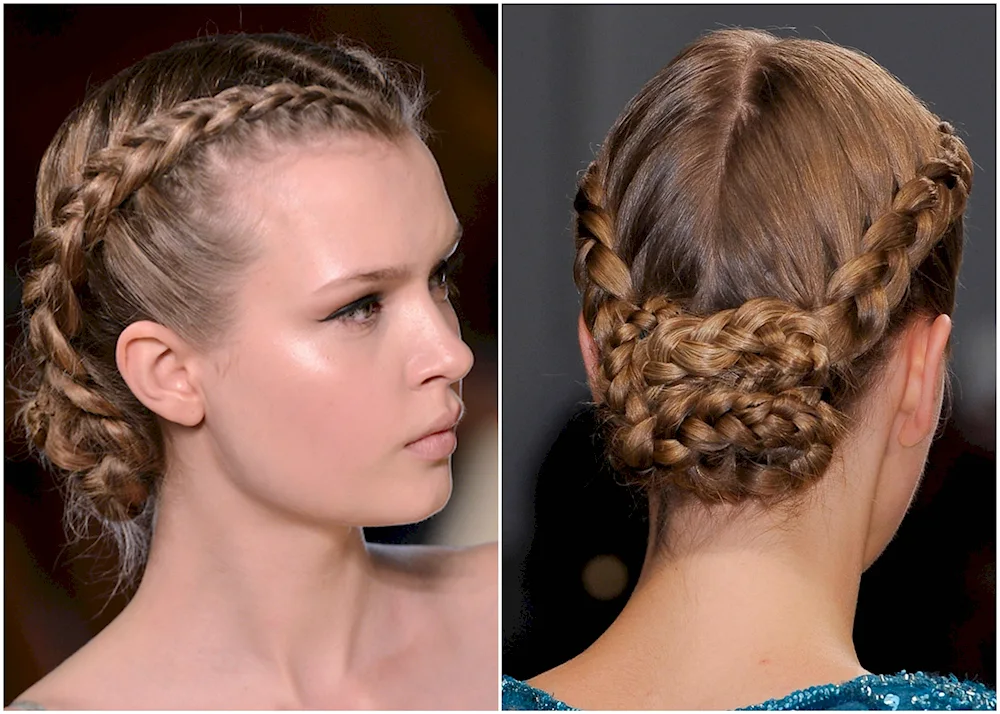 Girl with braids