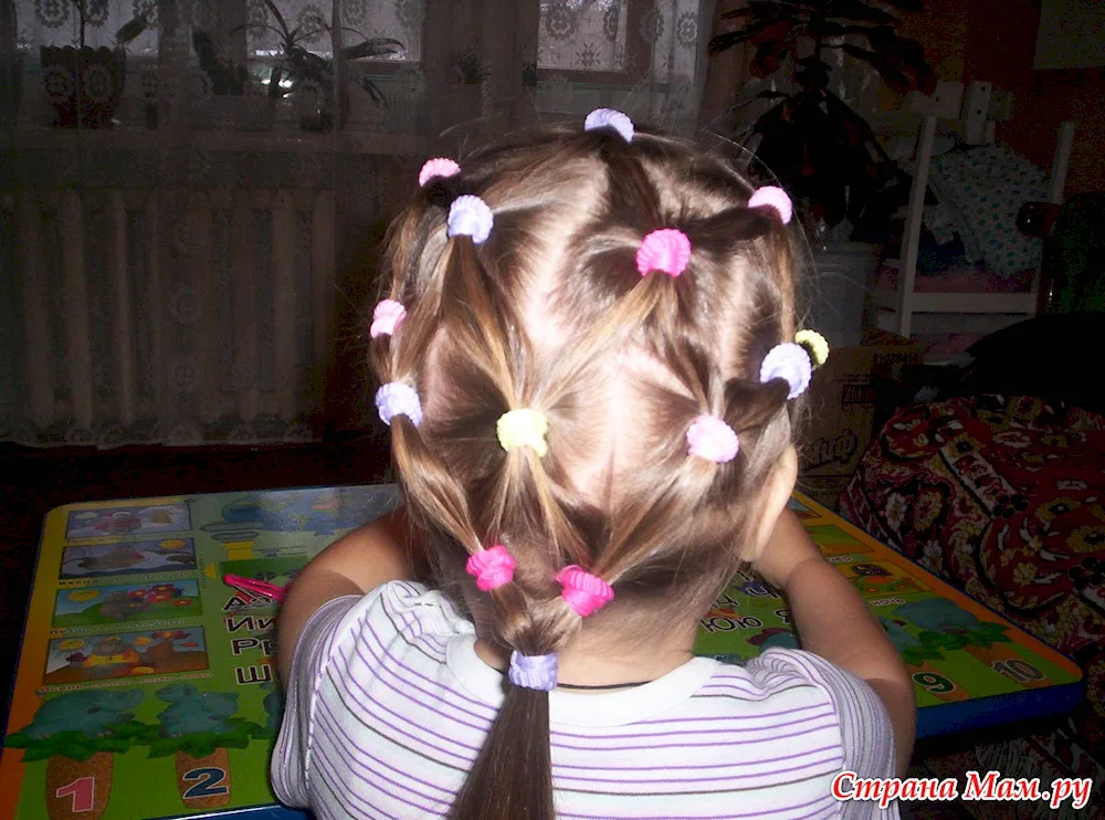 Dragon ponytails
