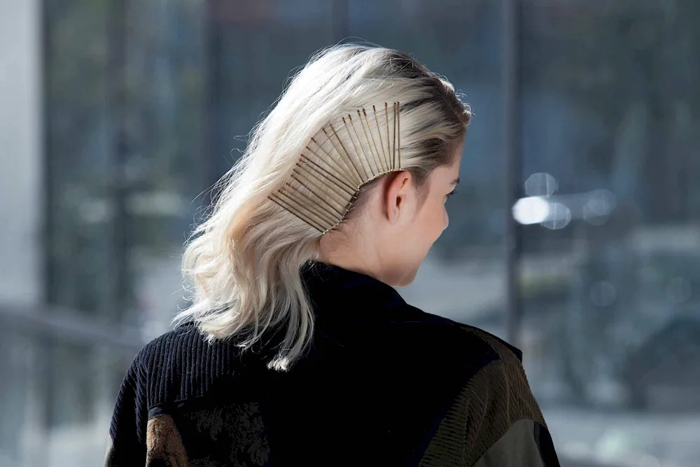 Swept hairstyles