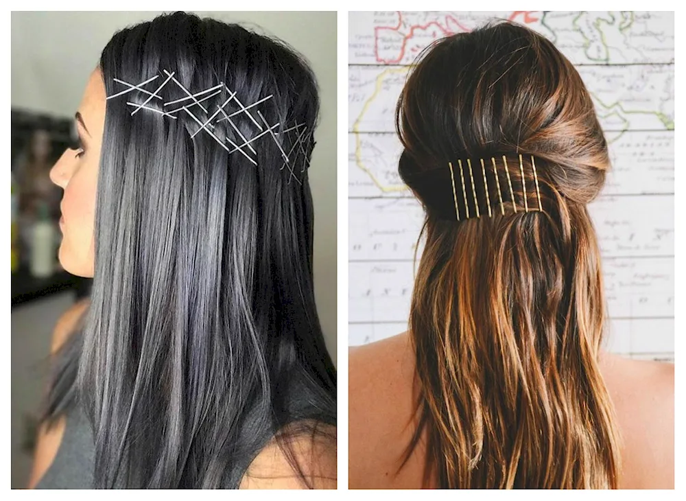 Swirled hairstyles