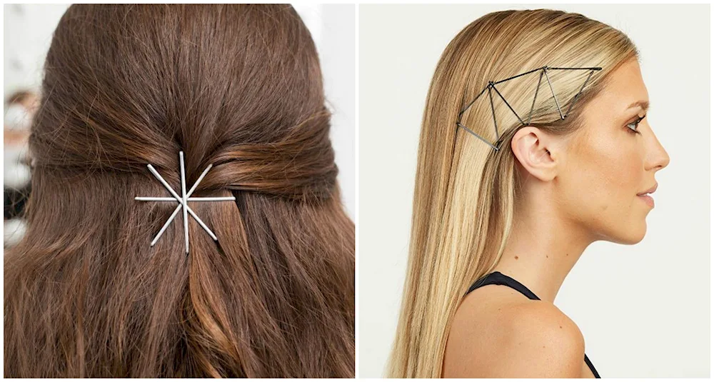 Hairstyles with hairpins