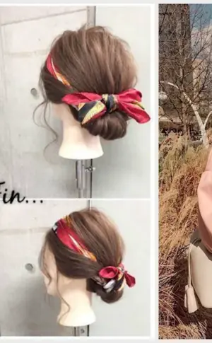 Headscarf hairstyles